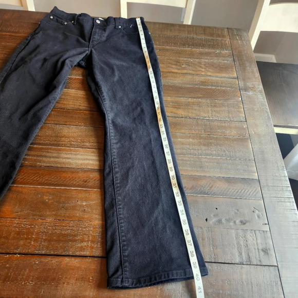 Levis Relaxed Bootcut Black Women's Jeans Size 10M - Picture 3 of 6